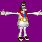 Модель "Пелвис", 2005 - Выполнено в Animation:Master