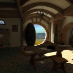 "Дом Бильбо", 2008 - Выполнено в Cinema 4D