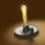 "Свеча", 2009 - Выполнено в Lightwave