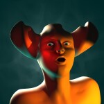 "Дриада", 2020 - Выполнено в Lightwave
